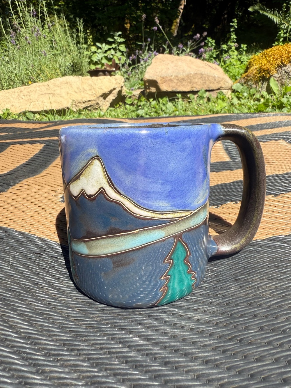 Mara Stoneware Mountain Mug